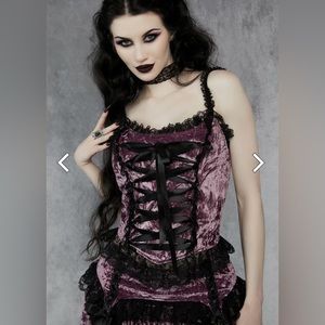 Widow 
All Of Eternity Velvet Set